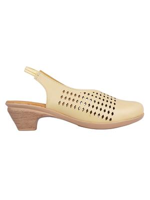 beige back strap sandals - 15824861 - Standard Image - 2
