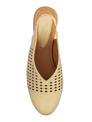 beige back strap sandals - 15824861 - Standard Image - 4