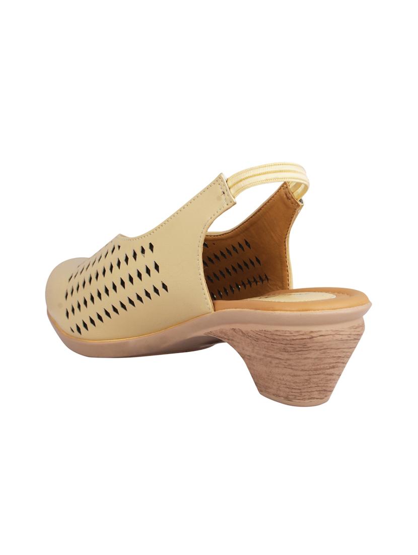 beige back strap sandals - 15824861 - Zoom Image - 3