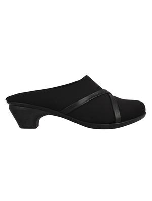 black slip on mules - 15824862 - Standard Image - 2