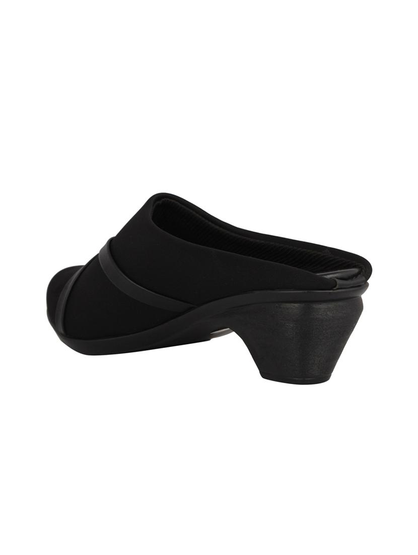 black slip on mules - 15824862 - Zoom Image - 3