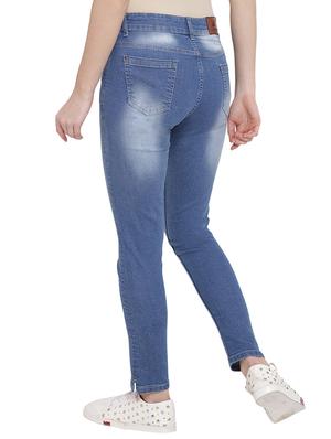 stone washed slim fit jeans - 15825104 - Standard Image - 3