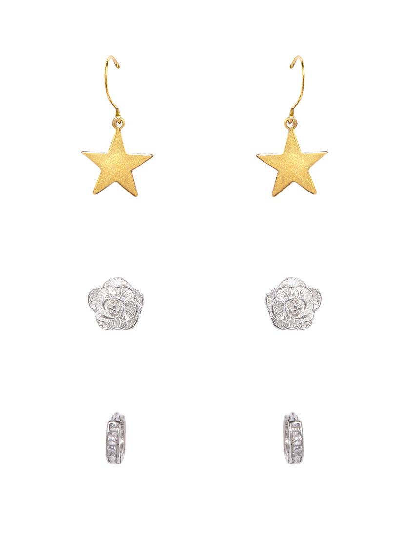 gold plated combo's. earring - 15826885 - Zoom Image - 1