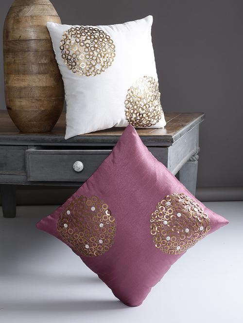 alina decor set of 2 cushion covers - 15828113 - Standard Image - 1