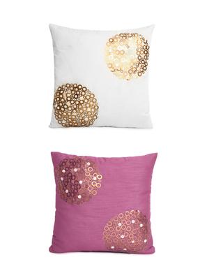 alina decor set of 2 cushion covers - 15828113 - Standard Image - 2