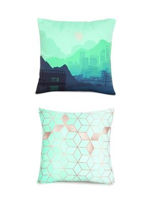 alina decor set of 5 cushion covers - 15828125 - Standard Image - 3