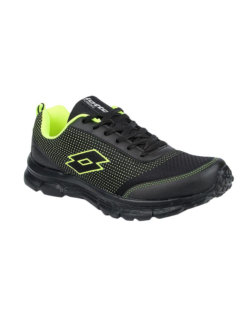 black Fabric lace up sport shoe - 15830527 - Zoom Image - 1