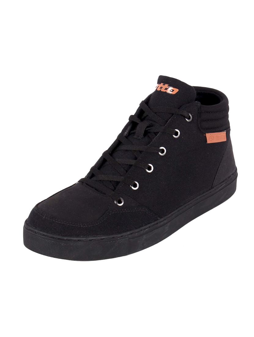 black Canvas lace up sneakers - 15830600 - Zoom Image - 1