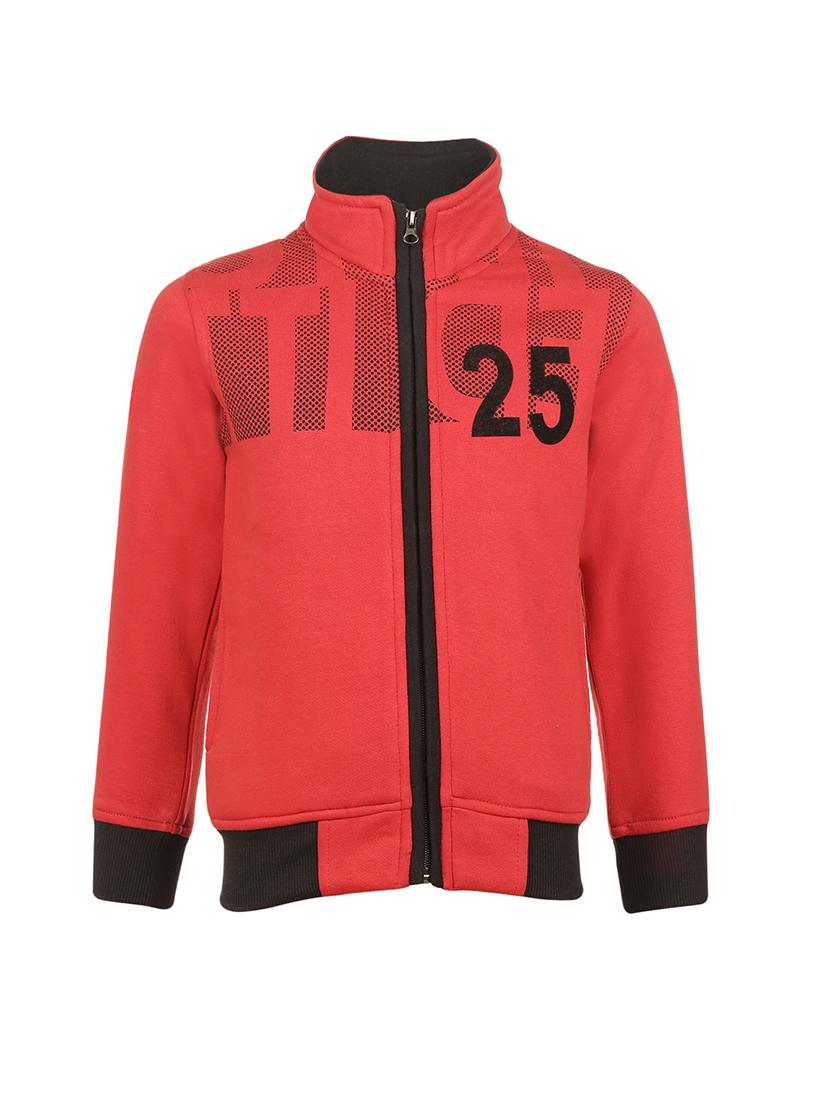 red fleece sweatshirt - 15831312 - Zoom Image - 1