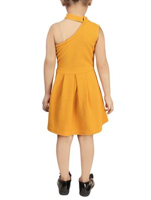 yellow cotton frock - 15832706 - Standard Image - 3