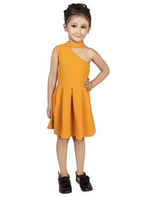 yellow cotton frock - 15832706 - Standard Image - 4