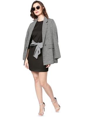 contrast tie knot sheath dress - 15832884 - Standard Image - 4