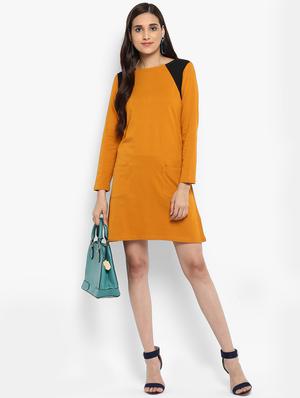 pocket patch a-line dress - 15833427 - Standard Image - 4