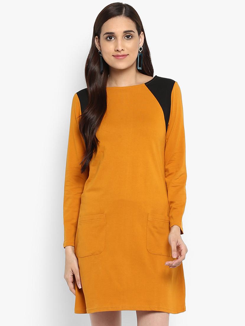 pocket patch a-line dress - 15833427 - Zoom Image - 1