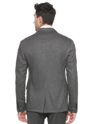 grey polyester formal blazer - 15833992 - Standard Image - 3