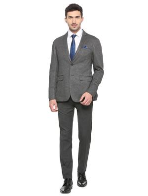 grey polyester formal blazer - 15833992 - Standard Image - 4