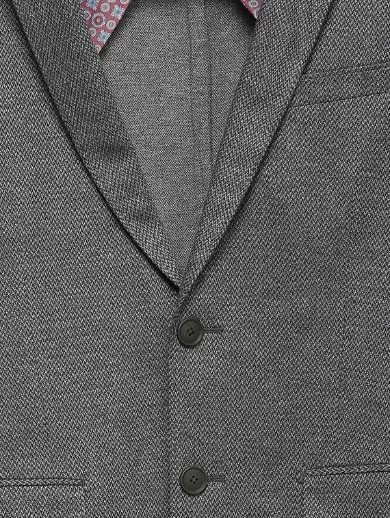 grey polyester formal blazer - 15833992 - Zoom Image - 5