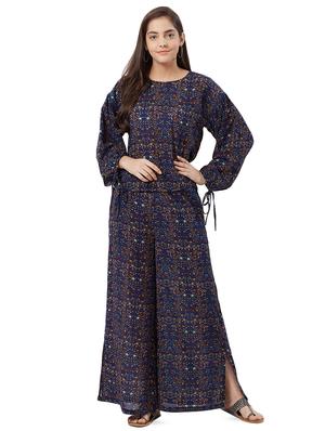 side slit high rise palazzo - 15835188 - Standard Image - 4