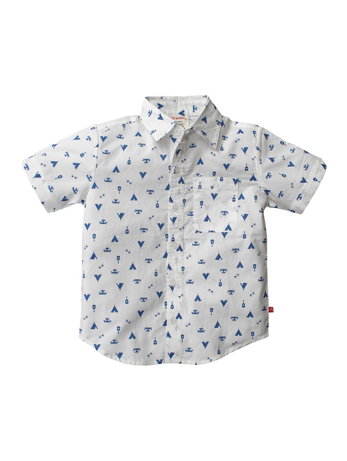 pocket patch quirky print shirt - 15835940 - Zoom Image - 1