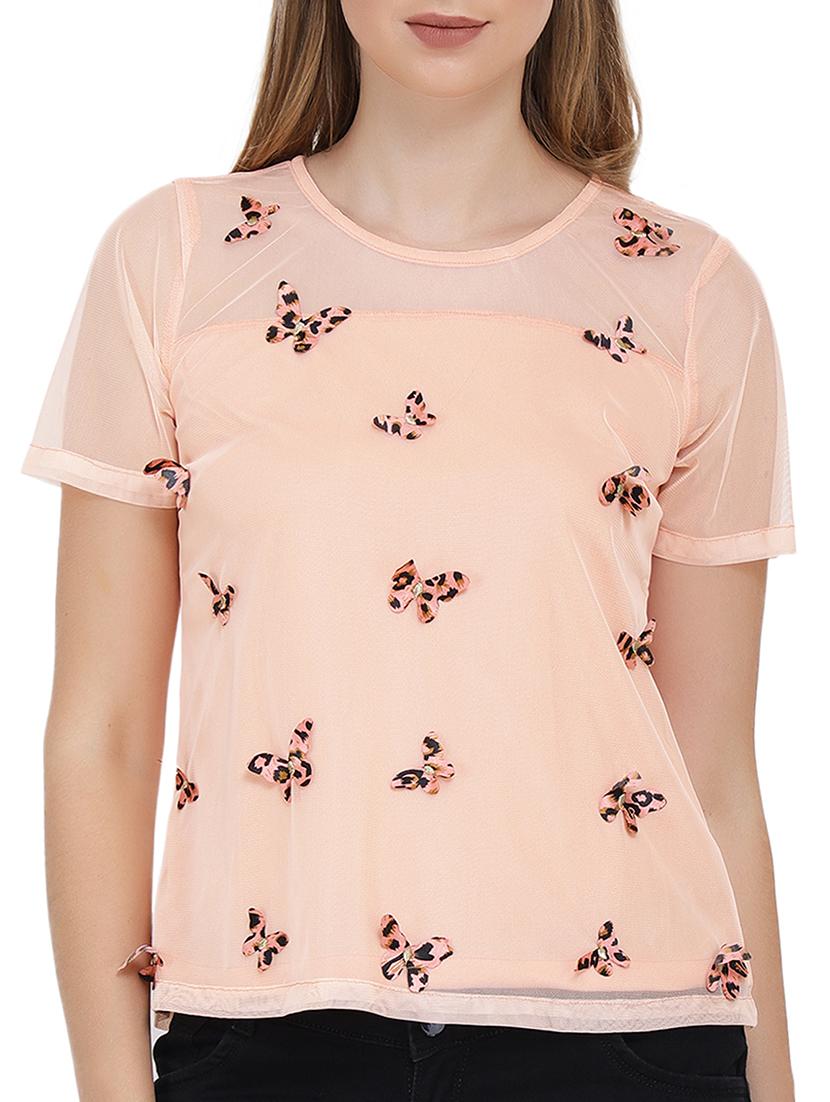 butterfly patch mesh top - 15838584 - Zoom Image - 1