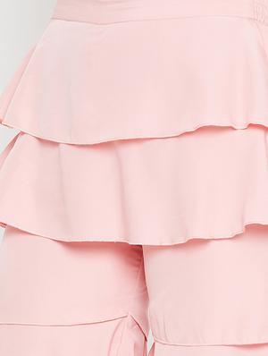 baby pink layered ruffle trouser - 15839389 - Standard Image - 5