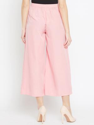 tie front layered palazzo - 15839393 - Standard Image - 3