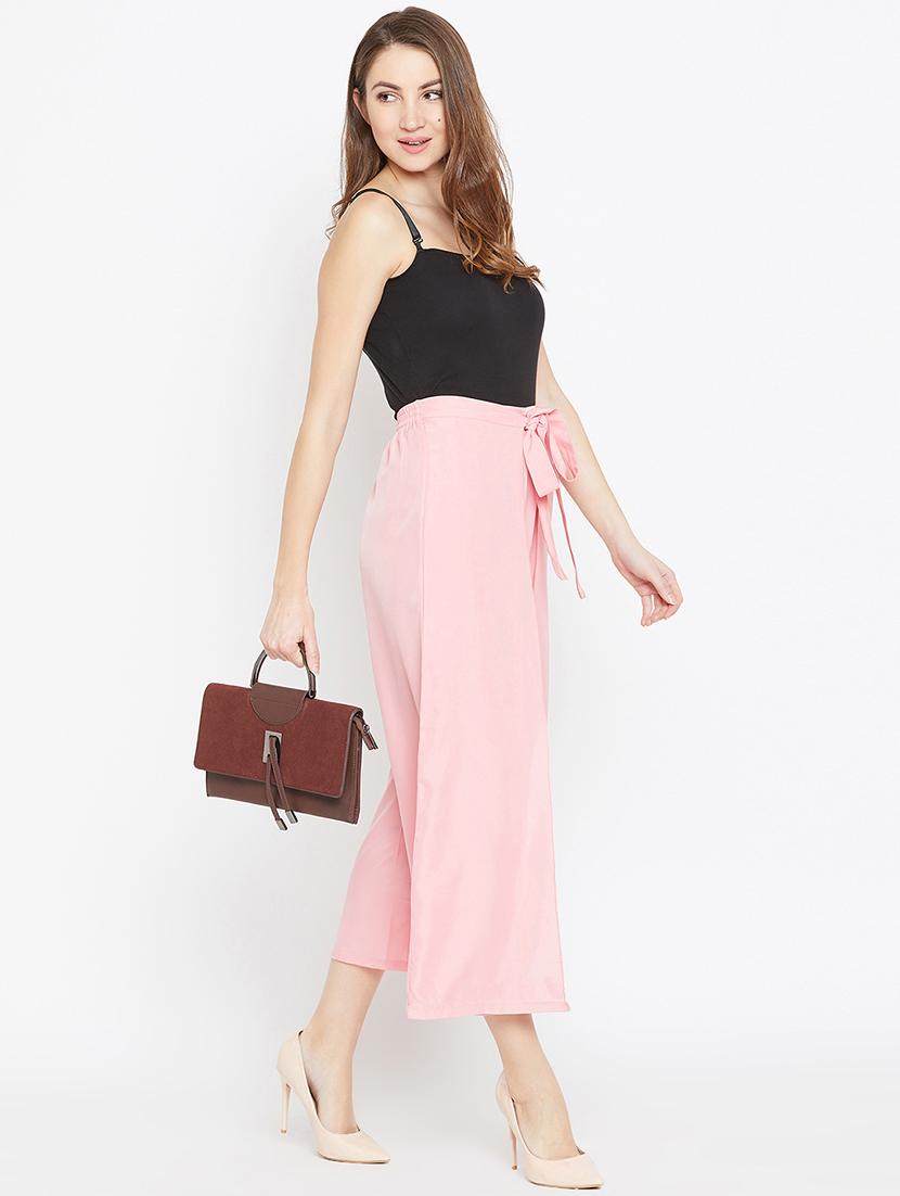 tie front layered palazzo - 15839393 - Zoom Image - 4
