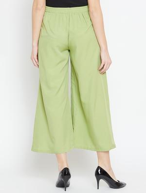 tie front layered palazzo - 15839394 - Standard Image - 3