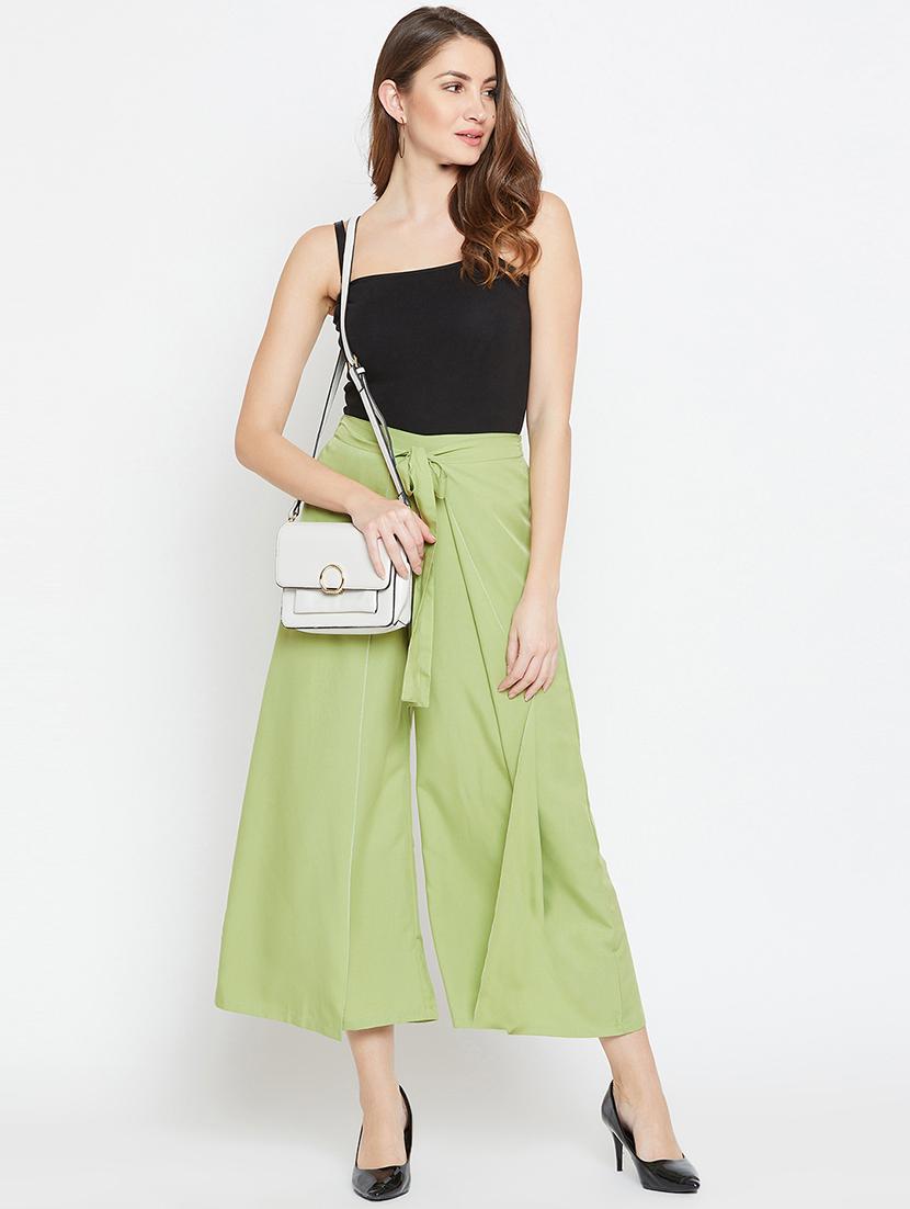 tie front layered palazzo - 15839394 - Zoom Image - 4