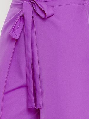 tie front layered palazzo - 15839395 - Standard Image - 5