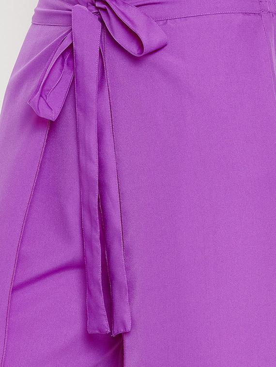 tie front layered palazzo - 15839395 - Zoom Image - 5