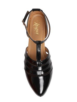 black closed back sandals - 15840274 - Standard Image - 4