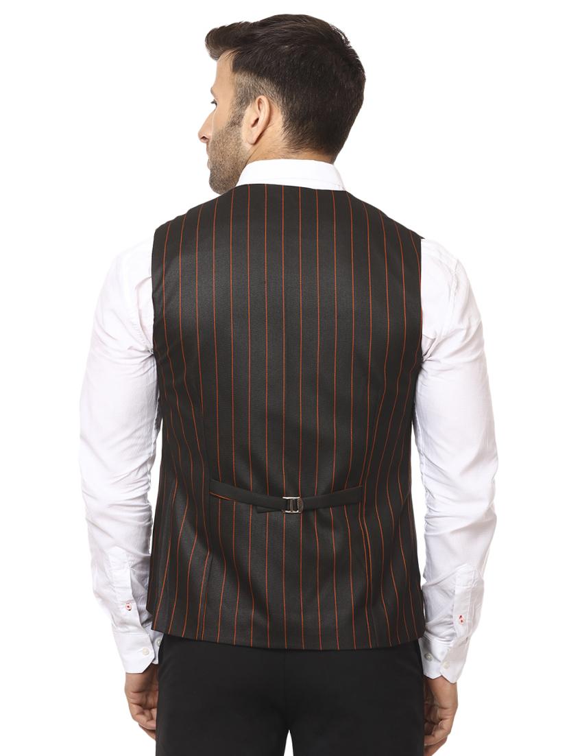 black cotton waist coat - 15840504 - Zoom Image - 3