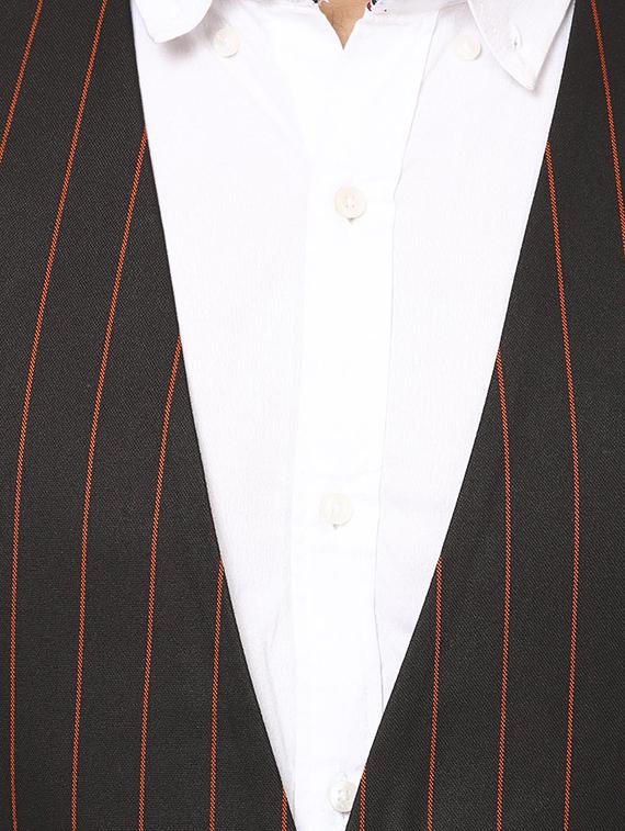 black cotton waist coat - 15840504 - Zoom Image - 5