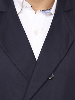 blue cotton waist coat - 15840508 - Standard Image - 5
