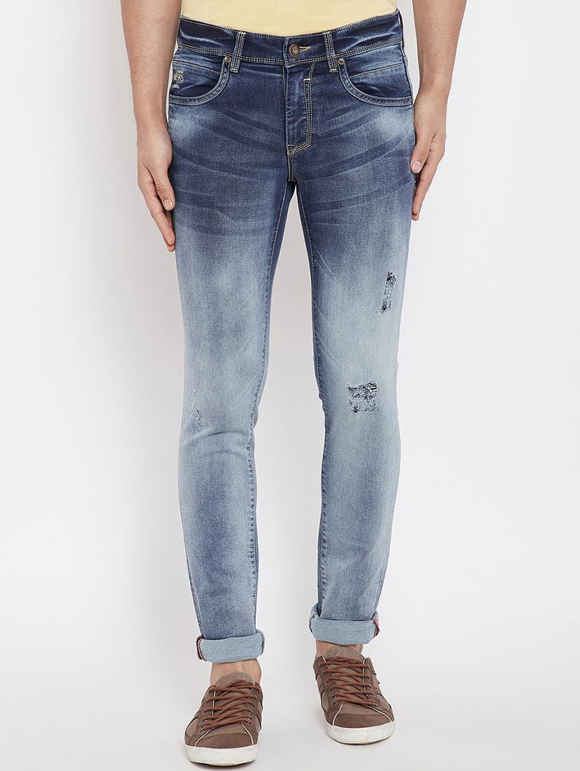 blue denim ripped jeans - 15840822 - Zoom Image - 1