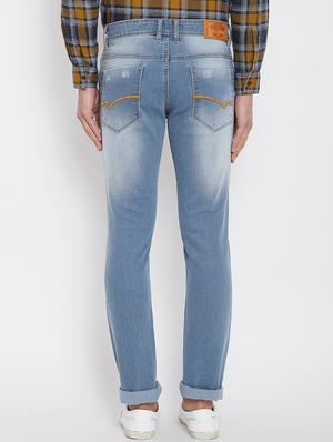 blue denim ripped jeans - 15840829 - Standard Image - 3