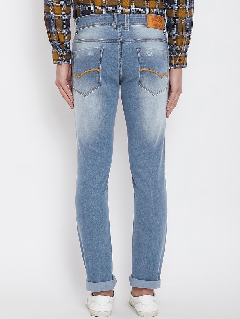 blue denim ripped jeans - 15840829 - Zoom Image - 3