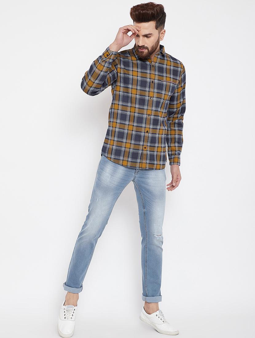 blue denim ripped jeans - 15840829 - Zoom Image - 4