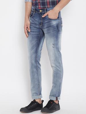 blue denim ripped jeans - 15840836 - Standard Image - 2