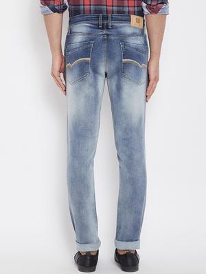 blue denim ripped jeans - 15840836 - Standard Image - 3