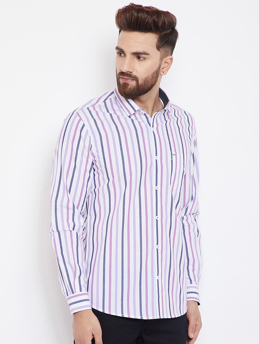 white striped casual shirt - 15840844 - Zoom Image - 2