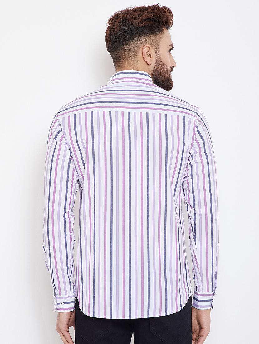 white striped casual shirt - 15840844 - Zoom Image - 3
