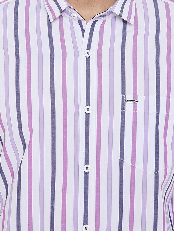 white striped casual shirt - 15840844 - Zoom Image - 5