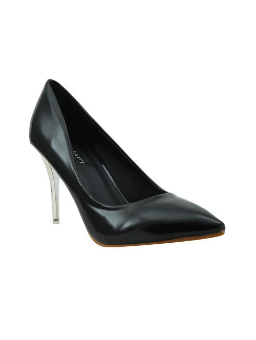 black slip on pumps - 15841978 - Standard Image - 1