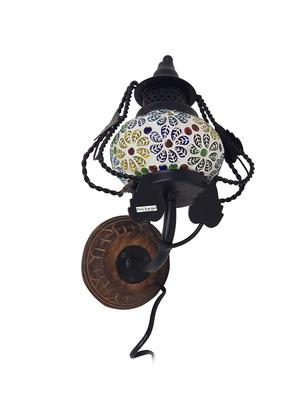 wooden wall hanging chimney lamp shape light - 15842420 - Standard Image - 3