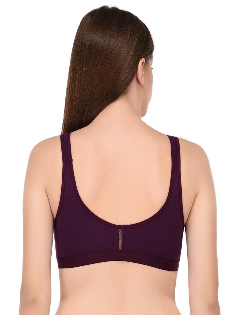 set of 2 bow patch sports bras - 15843001 - Zoom Image - 3