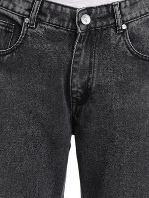 black cotton plain jeans - 15843118 - Standard Image - 4