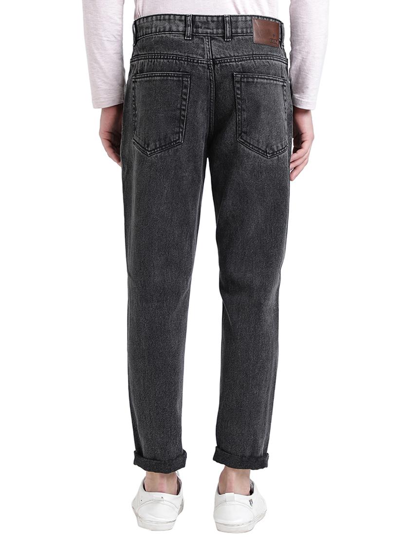 black cotton plain jeans - 15843118 - Zoom Image - 3