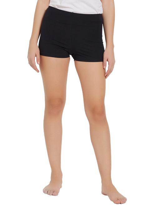 mid rise solid sleepwear shorts - 15843878 - Standard Image - 1
